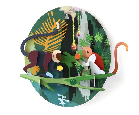Decoração de Parede Jungle Monkeys  | Westwing