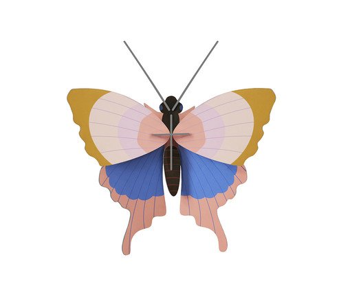 Decoração de Parede Borboleta Pequena Gold Rim , multicolor | WestwingNow