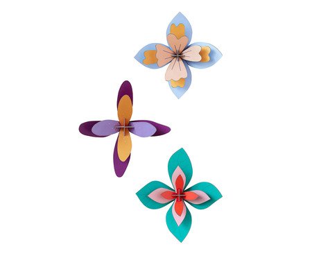 Decoração de Parede Kit de Flores Pequenas Lavender Cocktail | Westwing