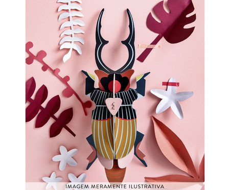 Decoração de Parede Besouro Grande Giant Stag | Westwing
