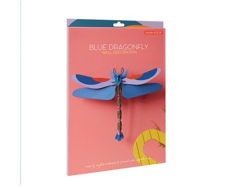 Decoração de Parede Libélula  Grande Blue  | Westwing