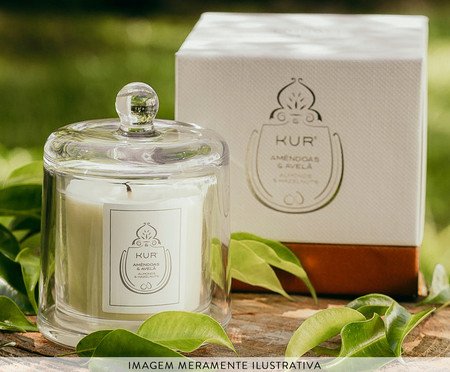 Vela Perfumada De Amêndoas E Óleo De Avelã | Westwing