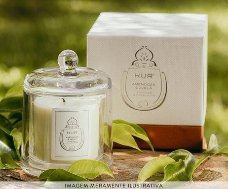 Vela Perfumada De Amêndoas E Óleo De Avelã | Westwing