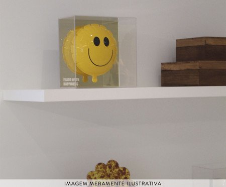 Escultura Balao Smiley Na Caixa | Westwing