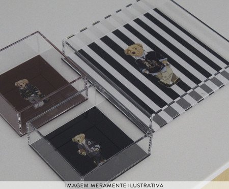 Bandeja Stripes Teddy | Westwing