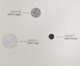 Conjunto Cometas Cabides de Parede Fog, Pixel e Fulgê Coleção Astral, Branco | WestwingNow