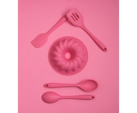 Espátula de Silicone Bushwick - Rosa | Westwing