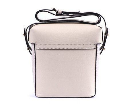 Bolsa Mini de Couro Cosmopolitan Off-White | Westwing