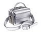 Bolsa de Couro New York Prata, silver or metallic | WestwingNow