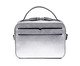 Bolsa de Couro New York Prata, silver or metallic | WestwingNow