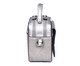 Bolsa de Couro New York Prata, silver or metallic | WestwingNow