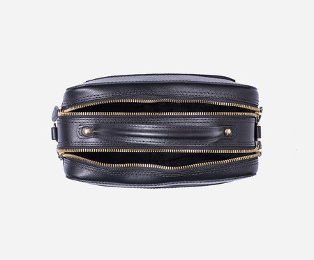 Bolsa de Couro New York Preto | Westwing