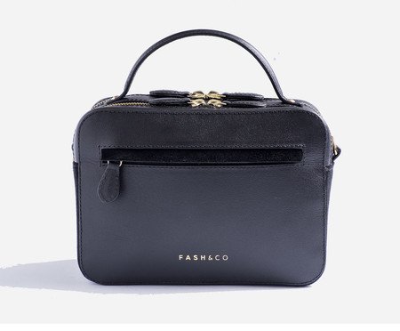 Bolsa de Couro New York Preto | Westwing