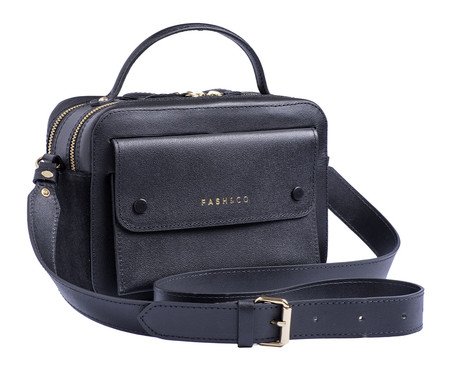 Bolsa de Couro New York Preto | Westwing