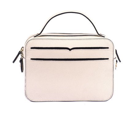 Bolsa de Couro New York Off-White | Westwing