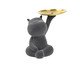 Escultura em Acrílico Urso Prato, black | WestwingNow