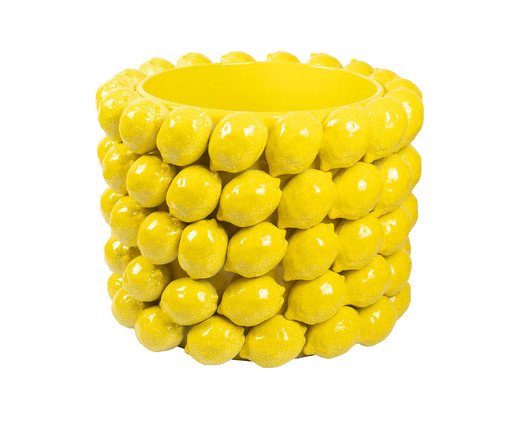  Vaso em Cerâmica Siciliano Amarelo, yellow | WestwingNow