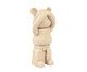  Escultura em Resina Urso Olhos Bege II, beige | WestwingNow