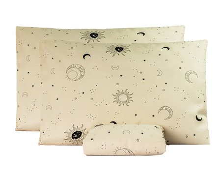 Jogo de Lençol Superior Essencialle Sol e Lua | Westwing