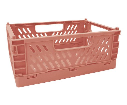 Caixa Organizadora Dobrável Oikos Terracota, Marrom | WestwingNow