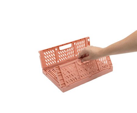 Caixa Organizadora Dobrável Oikos Terracota | Westwing