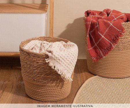 Cesto Redondo Seagrass | Westwing