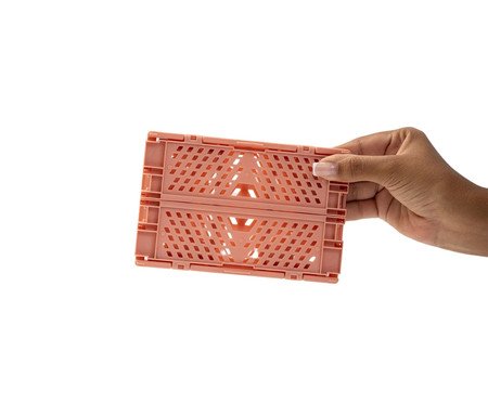Caixa Organizadora Dobrável Oikos Terracota | Westwing