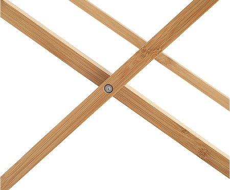 Varal Horizontal em Bambu Simplo Branco | Westwing