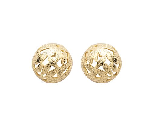 Brinco Flora Mini Ouro, gold | WestwingNow
