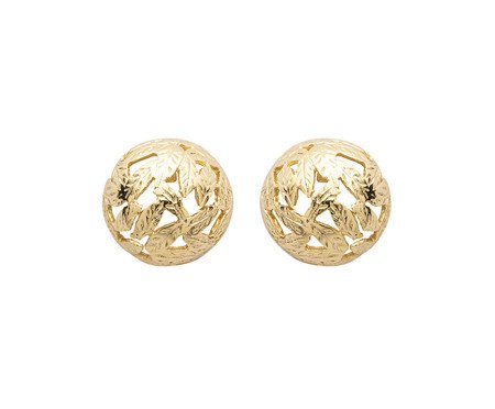 Brinco Flora Mini Ouro