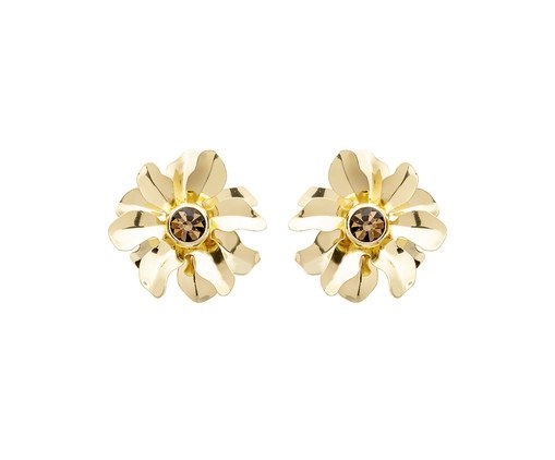 Brinco Primavera Mini Ouro, gold | WestwingNow