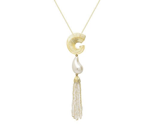 Colar Paros Ouros, gold | WestwingNow