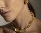 Brinco Nature Folhas Ouro, gold | WestwingNow