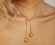 Colar Flora Longo Ouro, gold | WestwingNow