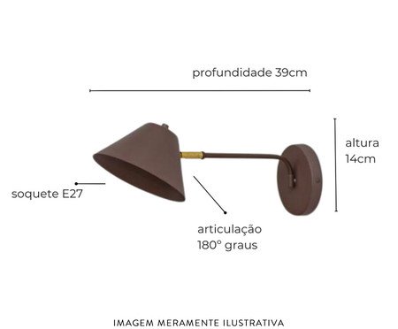 Arandela Bak Branca | Westwing