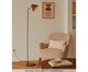 Luminária de Piso Penelope Marrom Corten, Marrom | WestwingNow