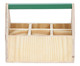 Caixa Organizadora com Divisórias Olan Floresta - 25x20cm, Verde | WestwingNow
