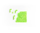 Jogo Quebra-Cabeças Fit In The Box ll, Verde neon transparente | WestwingNow