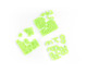 Jogo Quebra-Cabeças Fit In The Box l, Verde neon transparente | WestwingNow