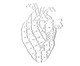 Jogo de Quebra-Cabeça Transparente  Heart com Moldura Preta, Transparente | WestwingNow