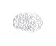 Jogo de Quebra-Cabeça Transparente  Cérebro com Moldura Preta, Transparente | WestwingNow