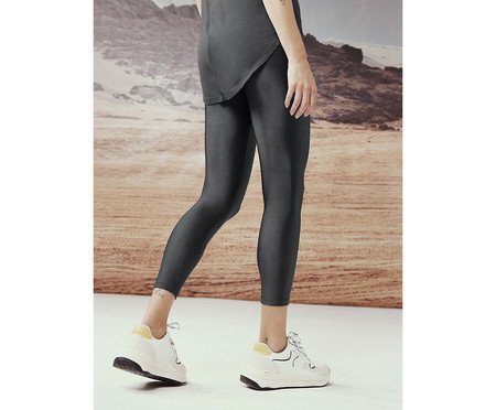 Calça Legging Midi Cinza Speed | Westwing