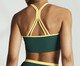 Top Cropped Canelado Bicolor Verde Malaquita E Amarelo, green | WestwingNow