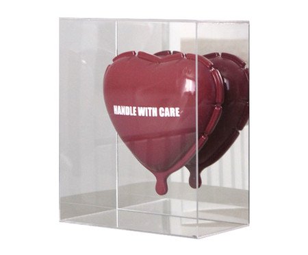 Escultura Balão Coração Handle With Care | Westwing