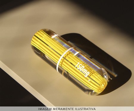 Adorno Pilula Amarelo | Westwing