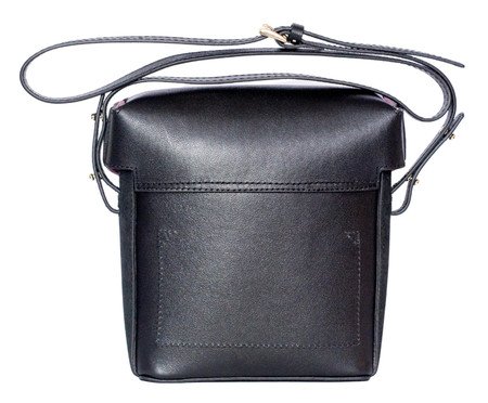 Mini Bolsa em Couro Cosmopolitan Preto | Westwing