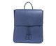 Mochila em Couro para Notebook Manhattan Azul, Azul | WestwingNow