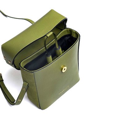 Bolsa em Couro Cosmopolitan Olive | Westwing