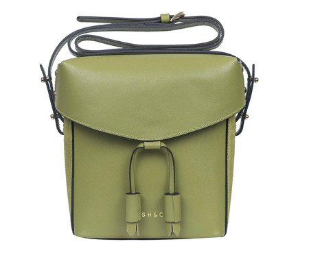 Bolsa em Couro Cosmopolitan Olive | Westwing