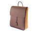 Mochila em Couro para Notebook Manhattan Caramelo, Bege | WestwingNow